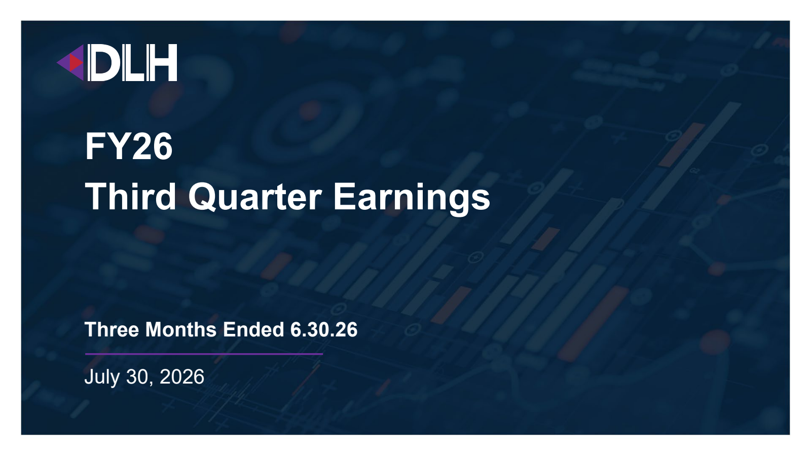 DLH's Q3 2026 Slide Deck