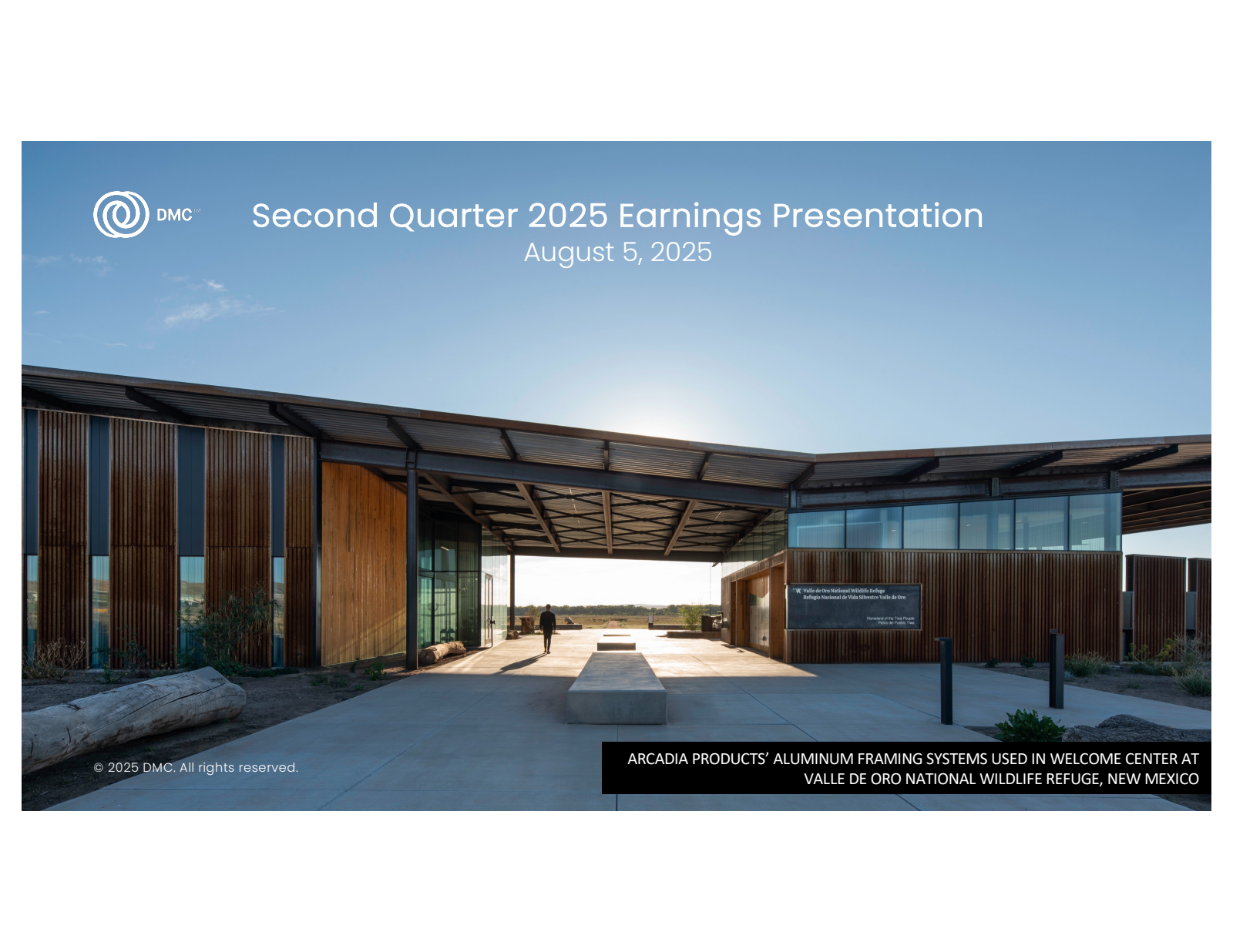 DMC Global's Q2 2025 Slide Deck