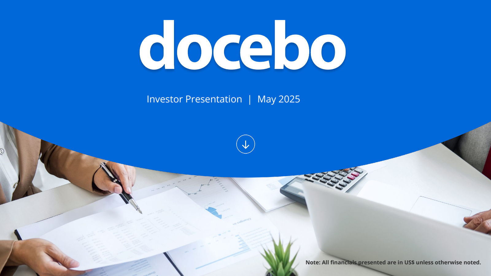 Docebo's Q1 2025 Slide Deck