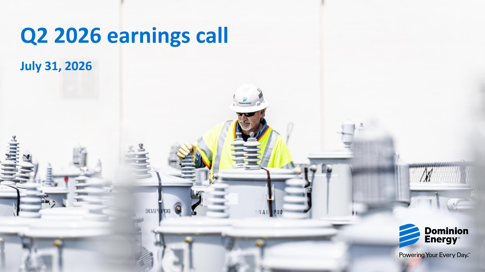 Dominion Energy's Q2 2026 Slide Deck