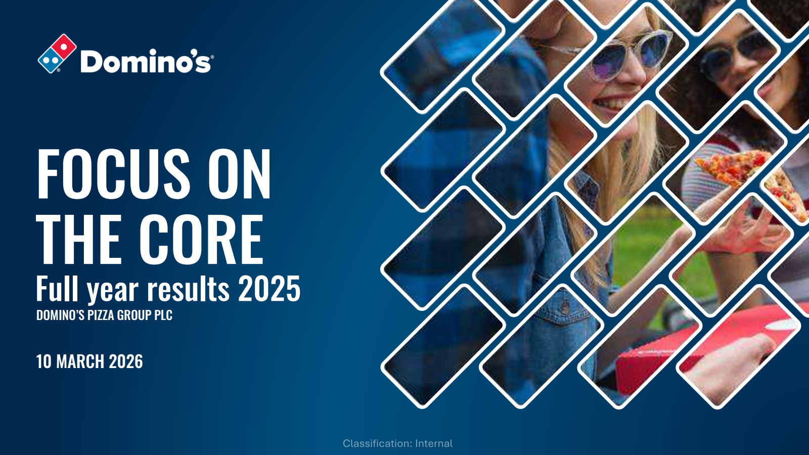 Domino's Pizza Group's H2 2025 Slide Deck