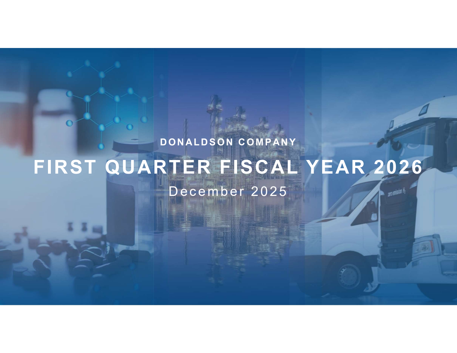 Donaldson's Q1 2026 Slide Deck