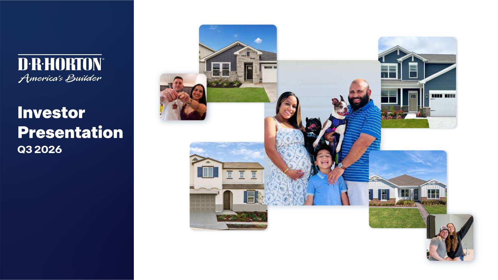 D.R. Horton's Q3 2026 Slide Deck