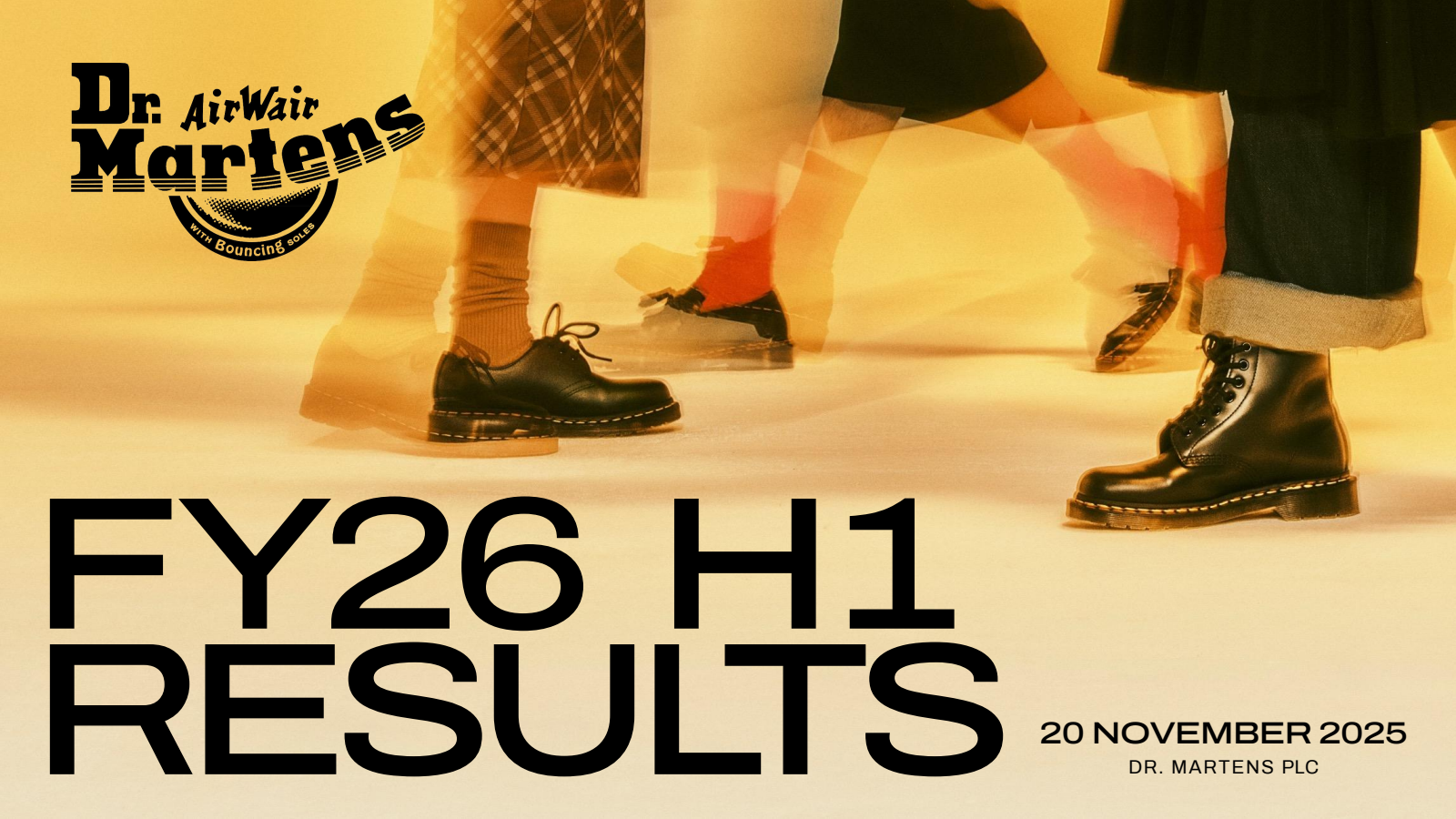 Dr. Martens' H1 2026 Slide Deck
