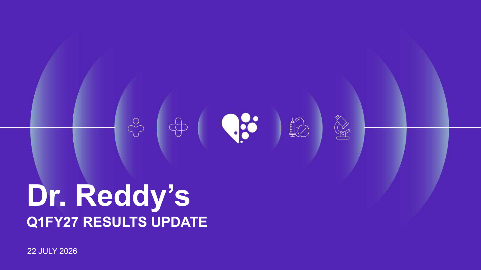 Dr. Reddy's Laboratories' Q1 26/27 Slide Deck