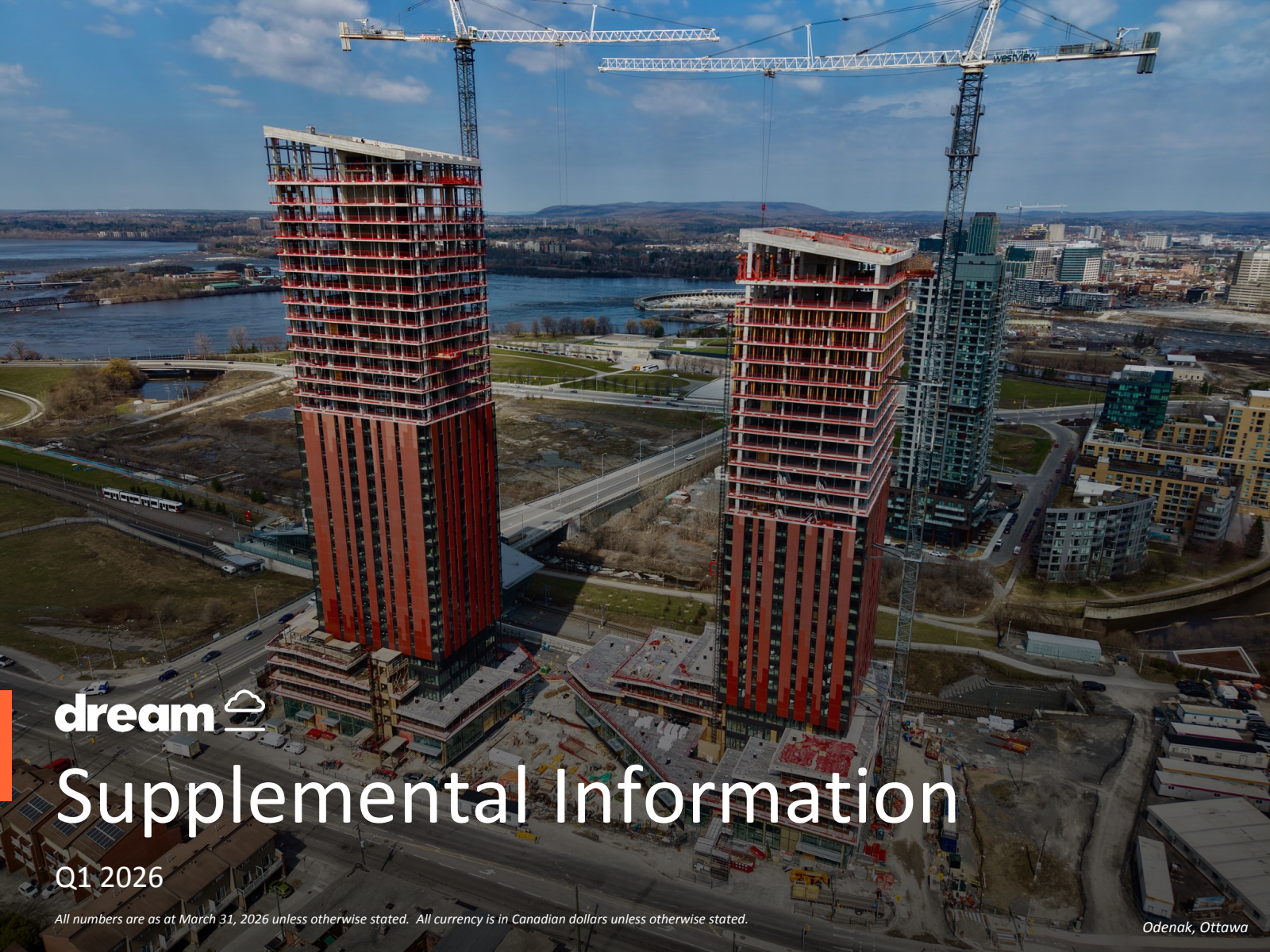 Dream Unlimited's Q1 2026 Slide Deck