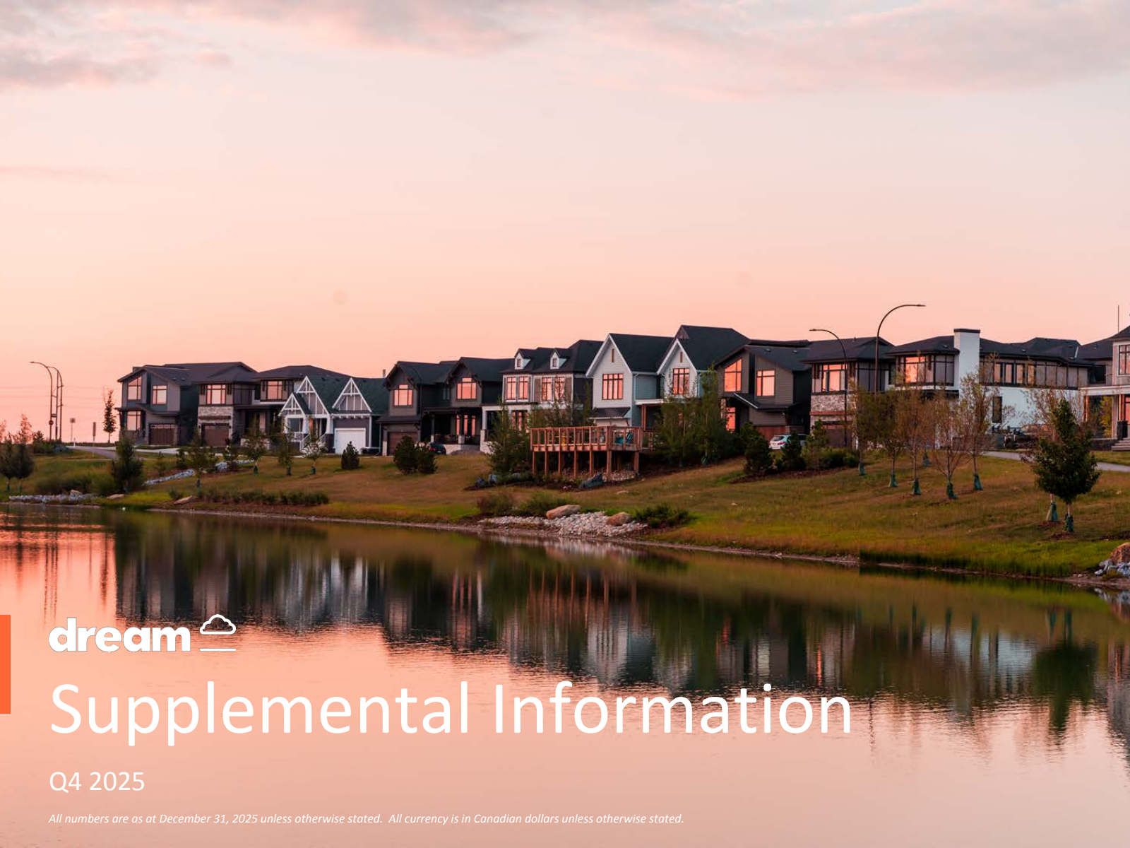 Dream Unlimited's Q4 2025 Slide Deck