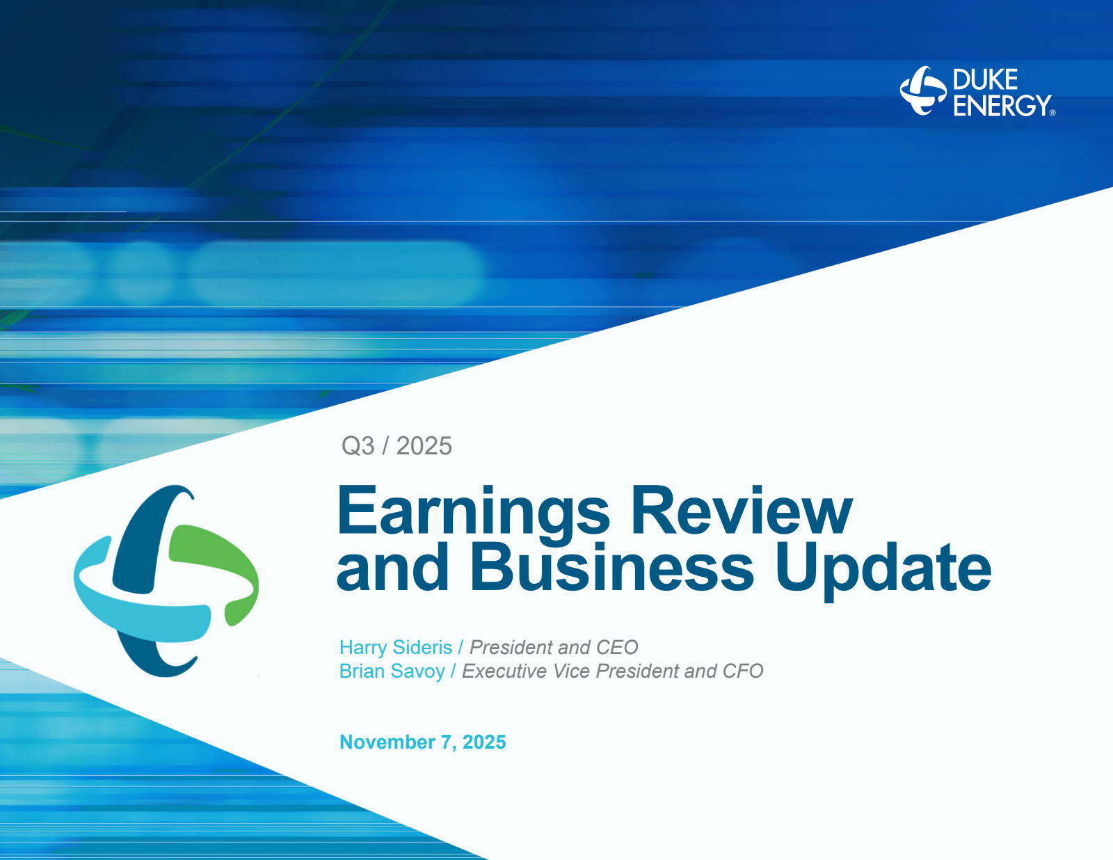 Duke Energy's Q3 2025 Slide Deck