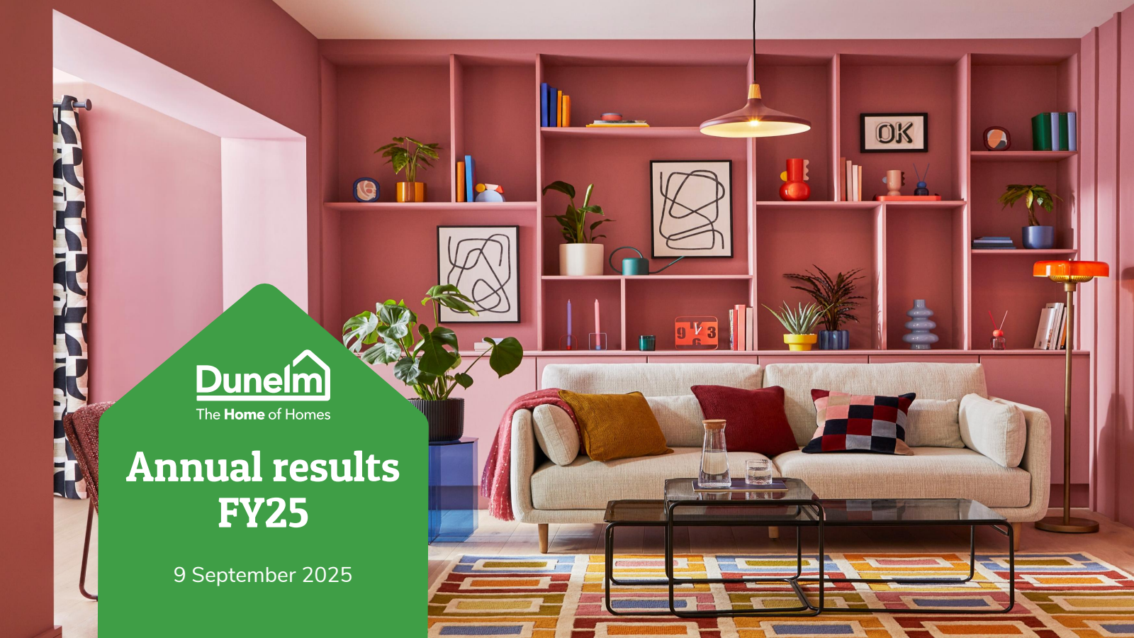 Dunelm Group's H2 2025 Slide Deck