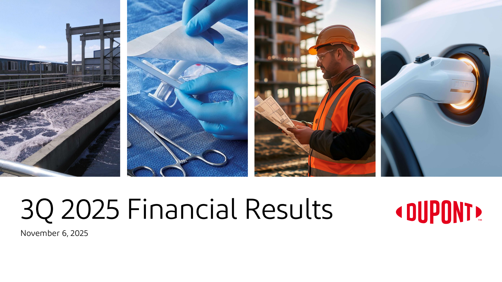 DuPont de Nemours' Q3 2025 Slide Deck