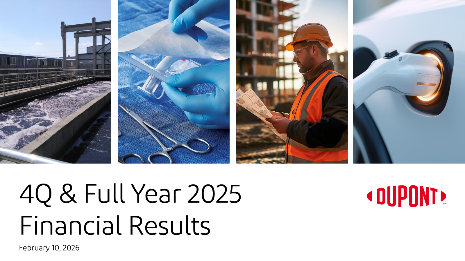 DuPont de Nemours' Q4 2025 Slide Deck