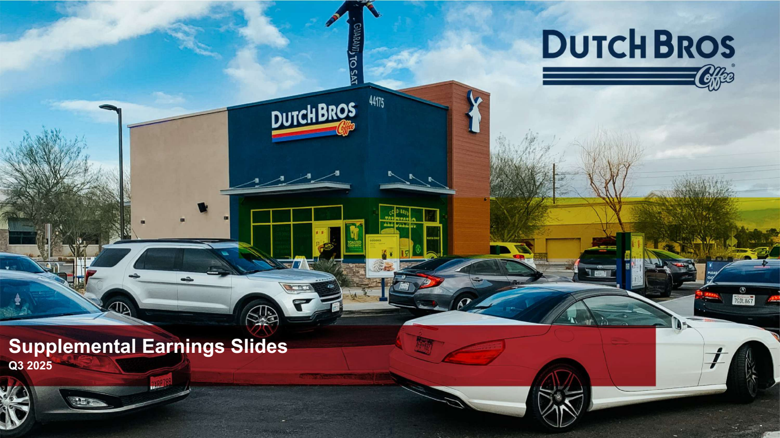 Dutch Bros' Q3 2025 Slide Deck