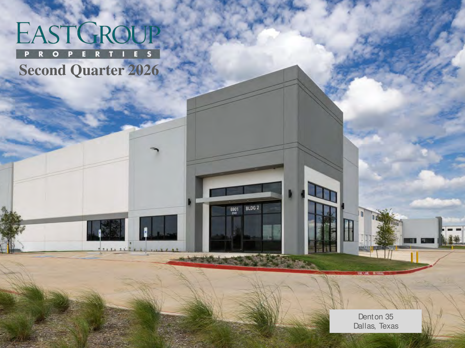 EastGroup Properties' Q2 2026 Slide Deck