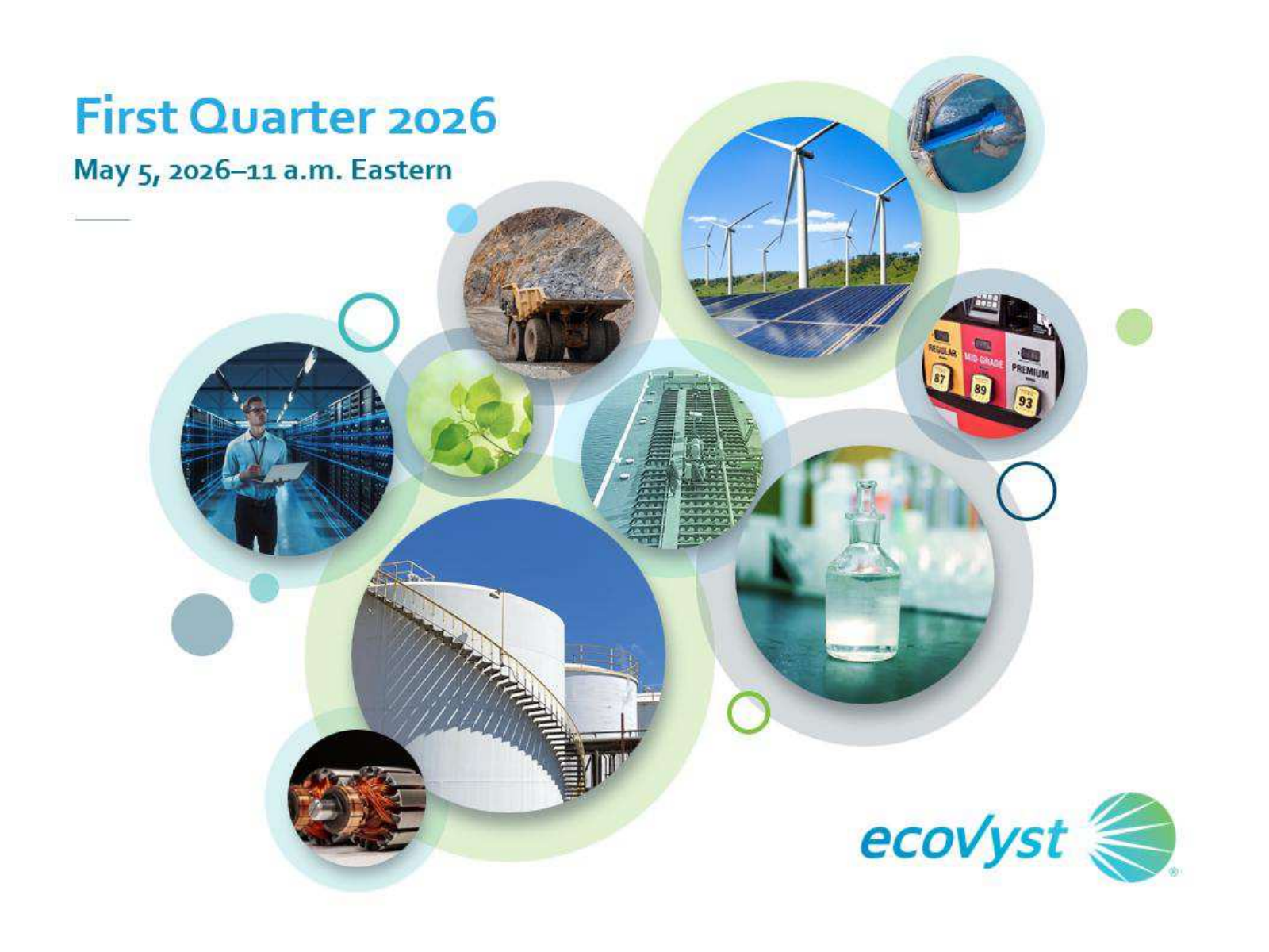 Ecovyst's Q1 2026 Slide Deck