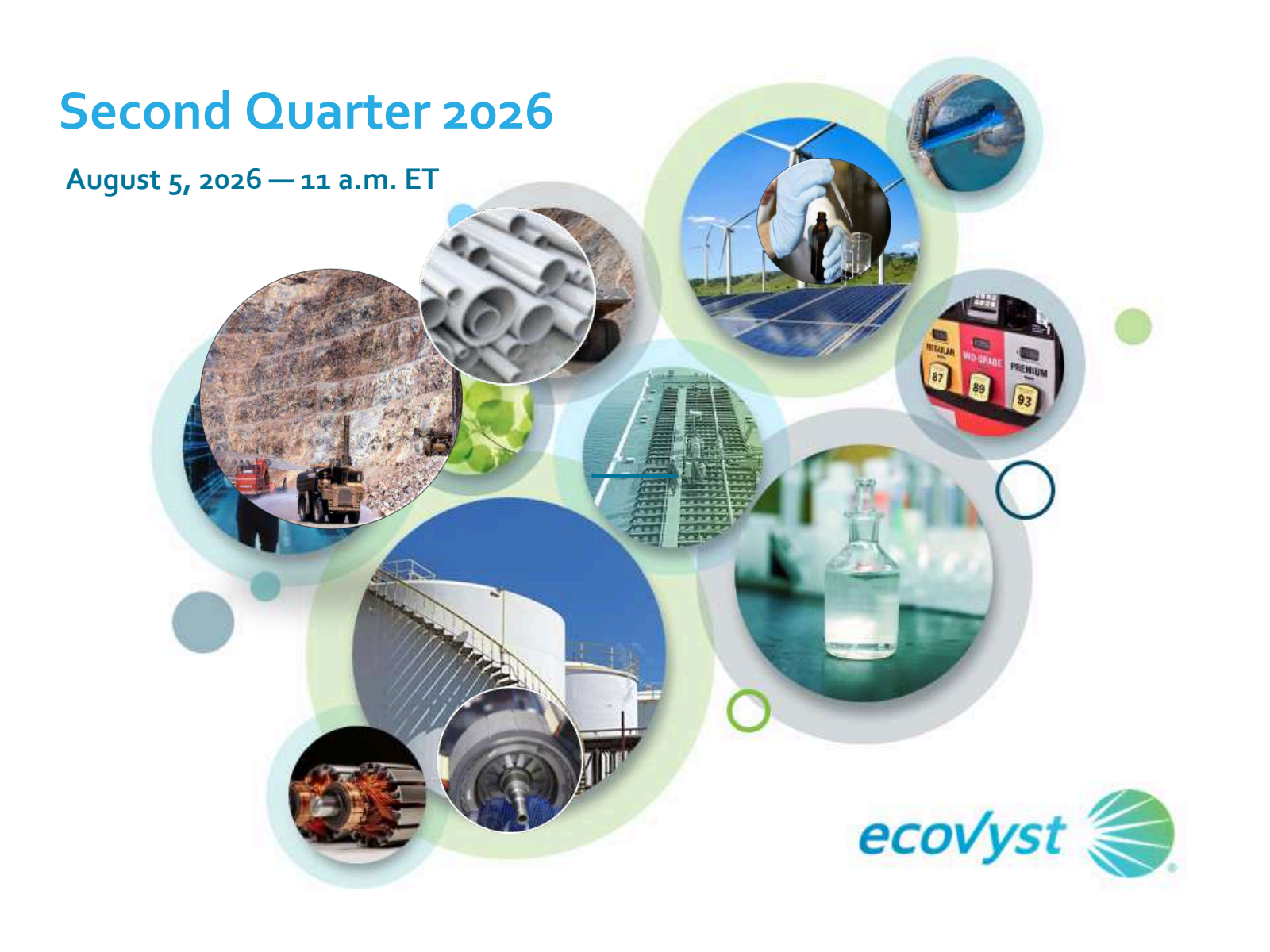 Ecovyst's Q2 2026 Slide Deck