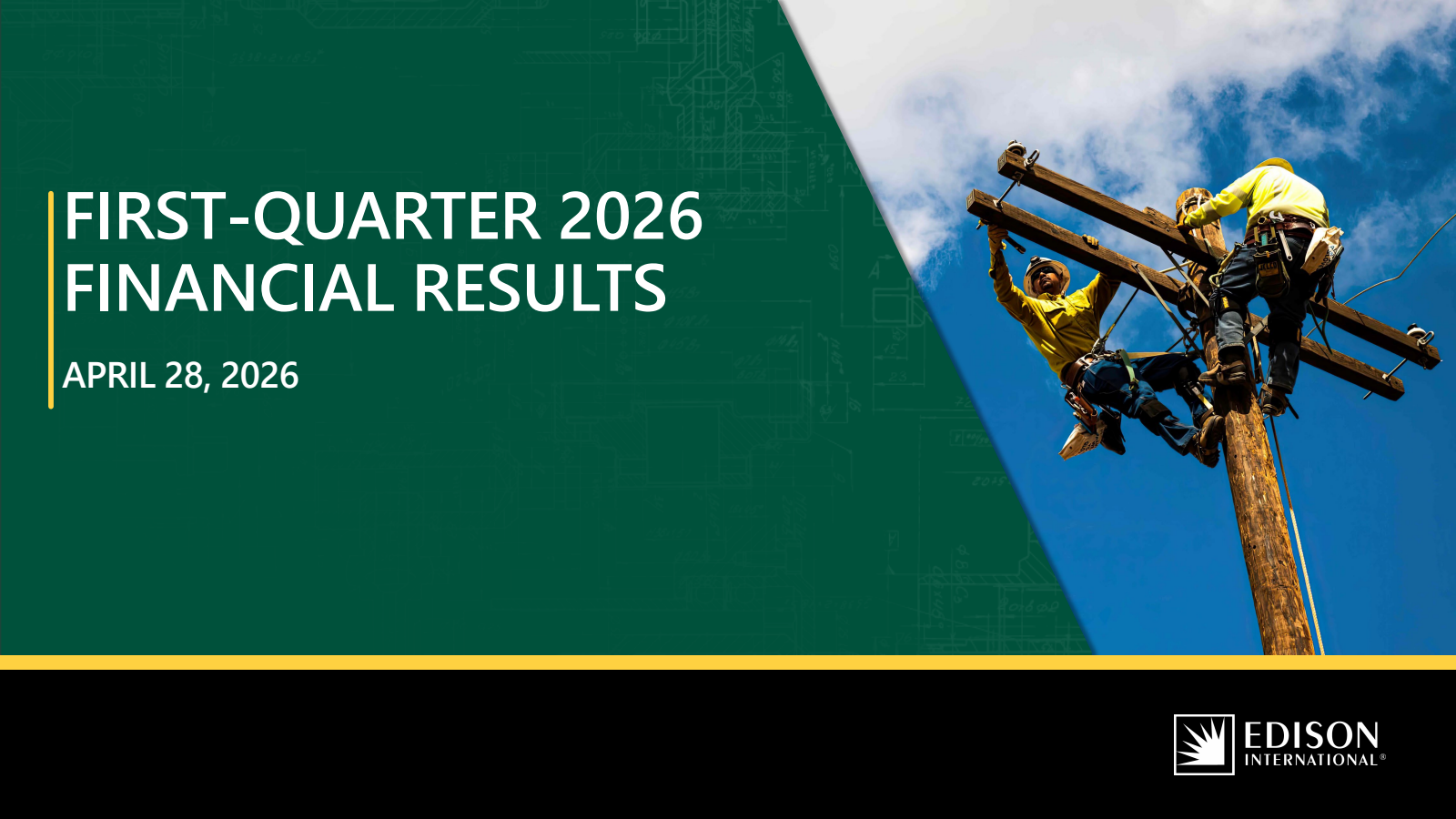 Edison International's Q1 2026 Slide Deck