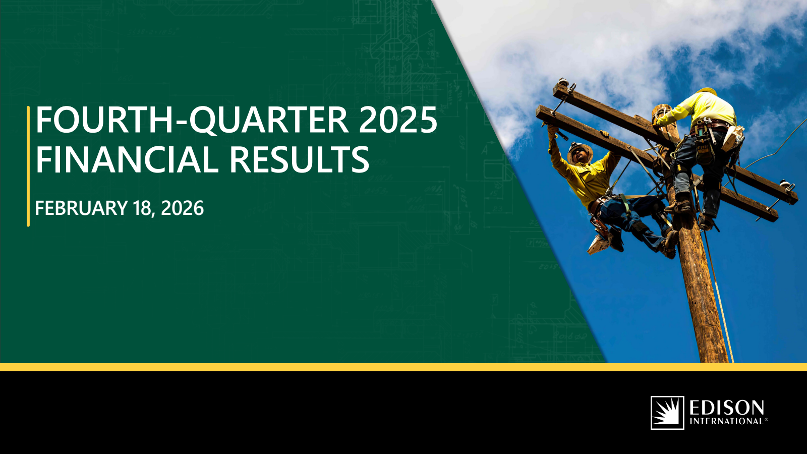 Edison International's Q4 2025 Slide Deck
