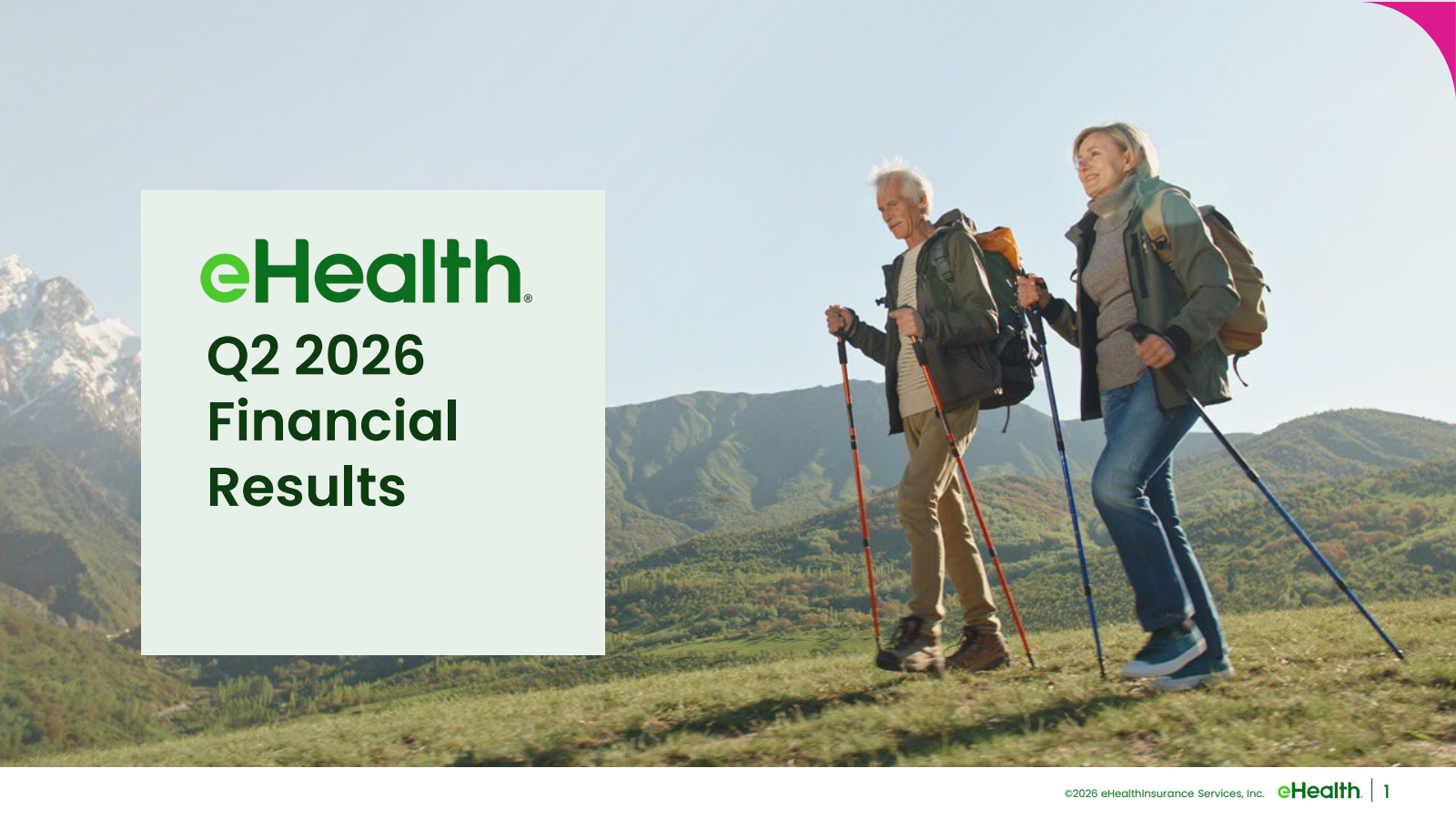 eHealth's Q2 2026 Slide Deck