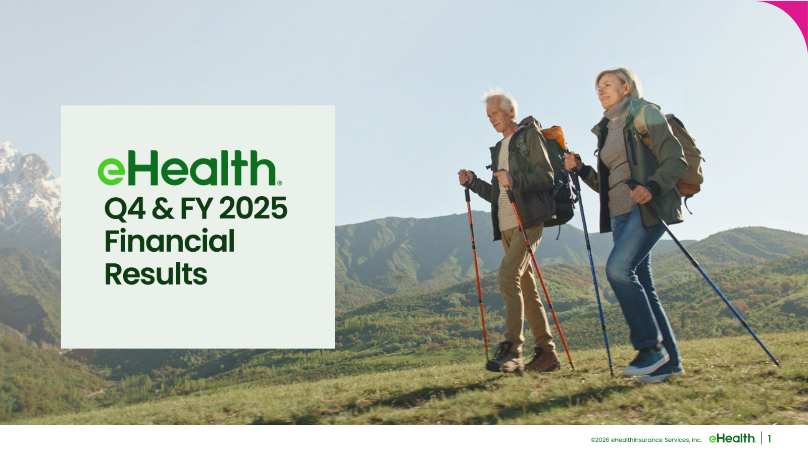 eHealth's Q4 2025 Slide Deck