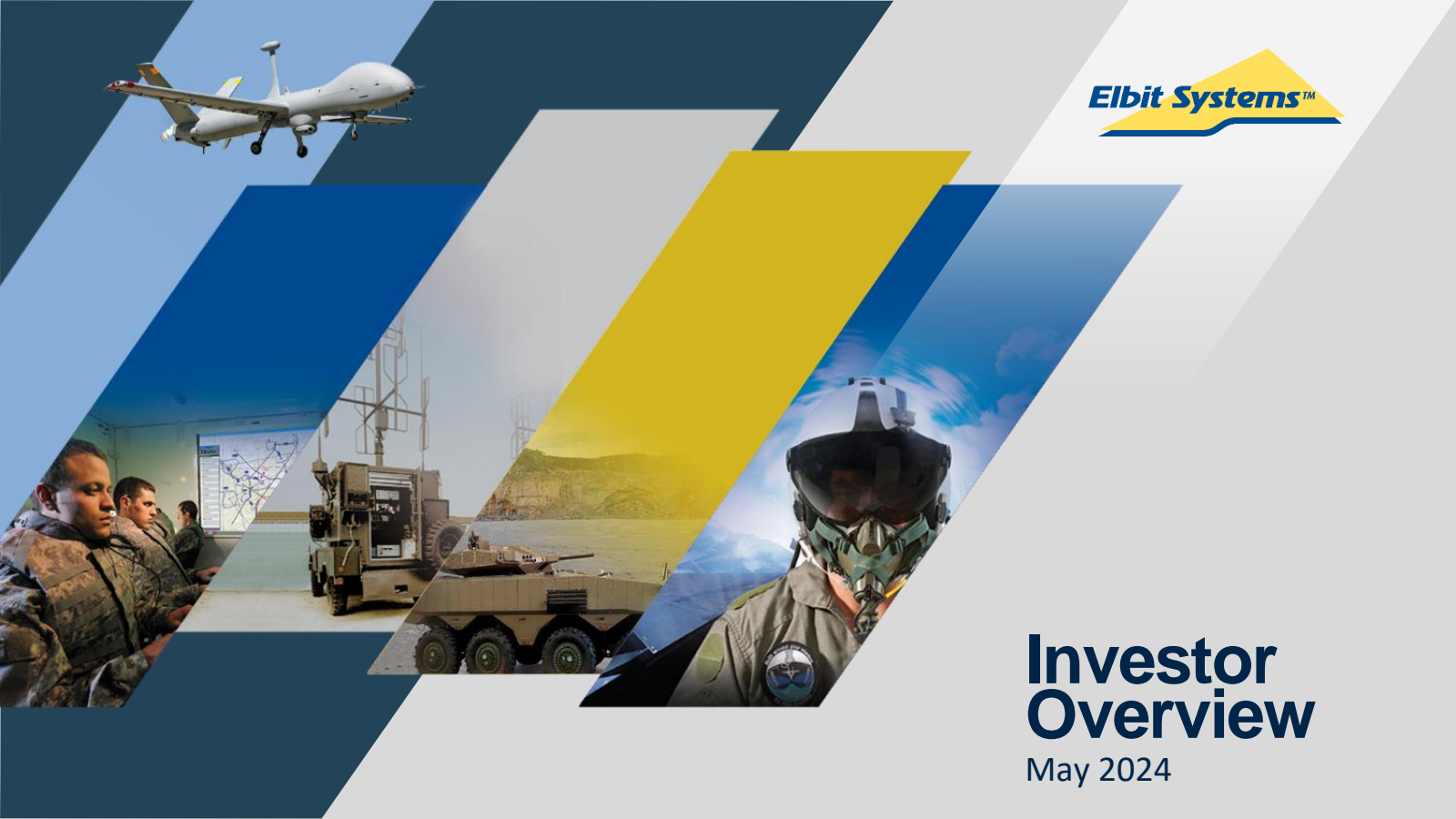 Elbit Systems' Q1 2024 Slide Deck