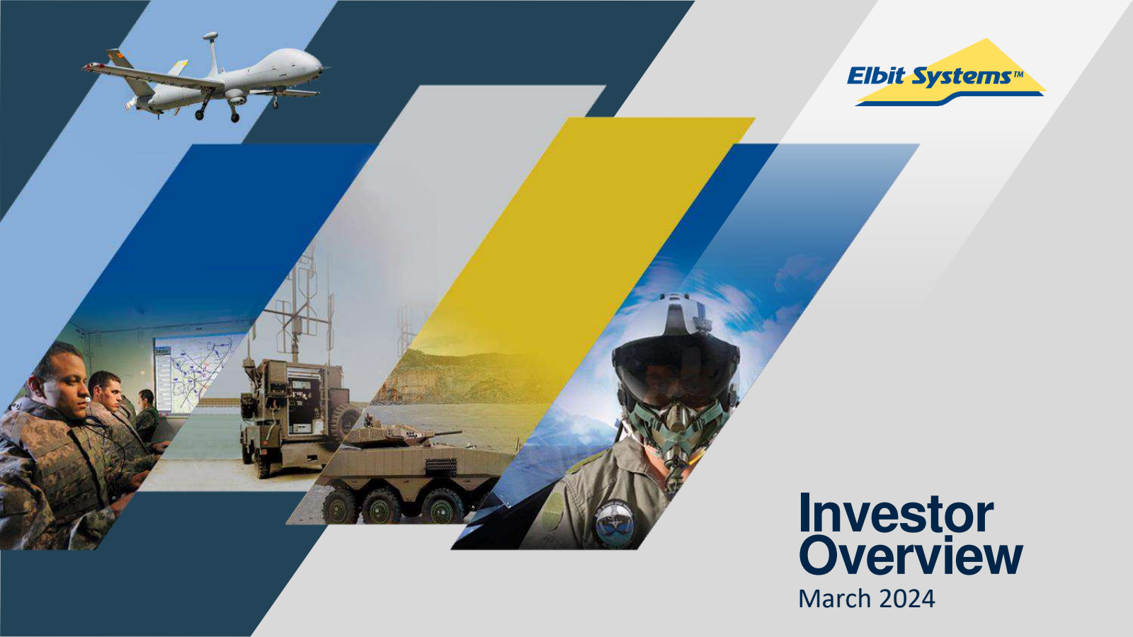Elbit Systems' Q4 2023 Slide Deck