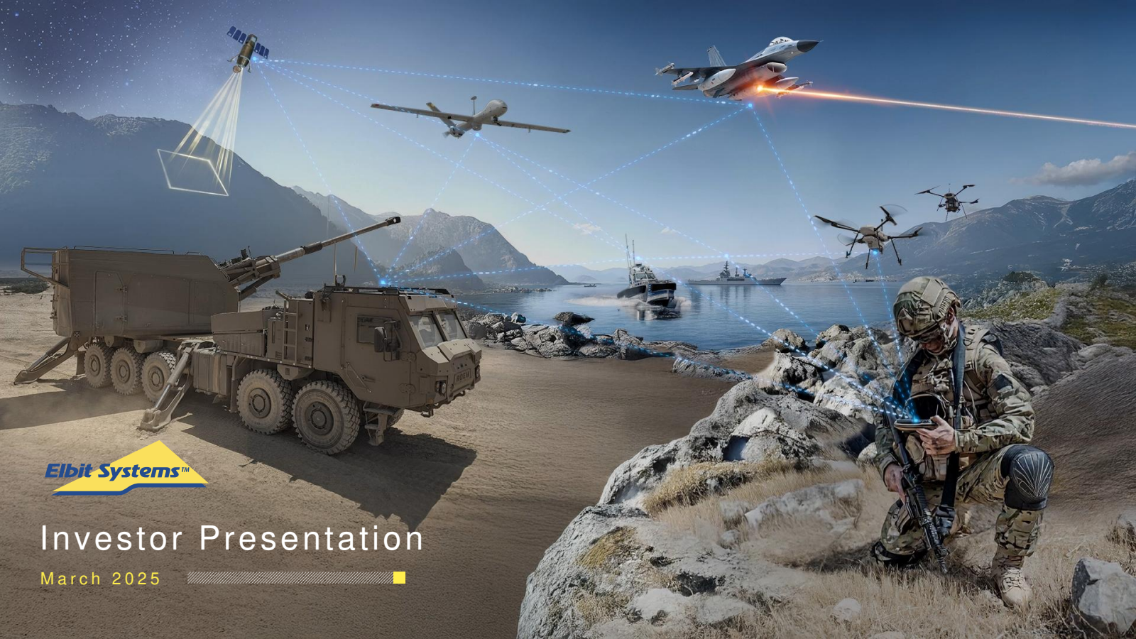 Elbit Systems' Q4 2024 Slide Deck
