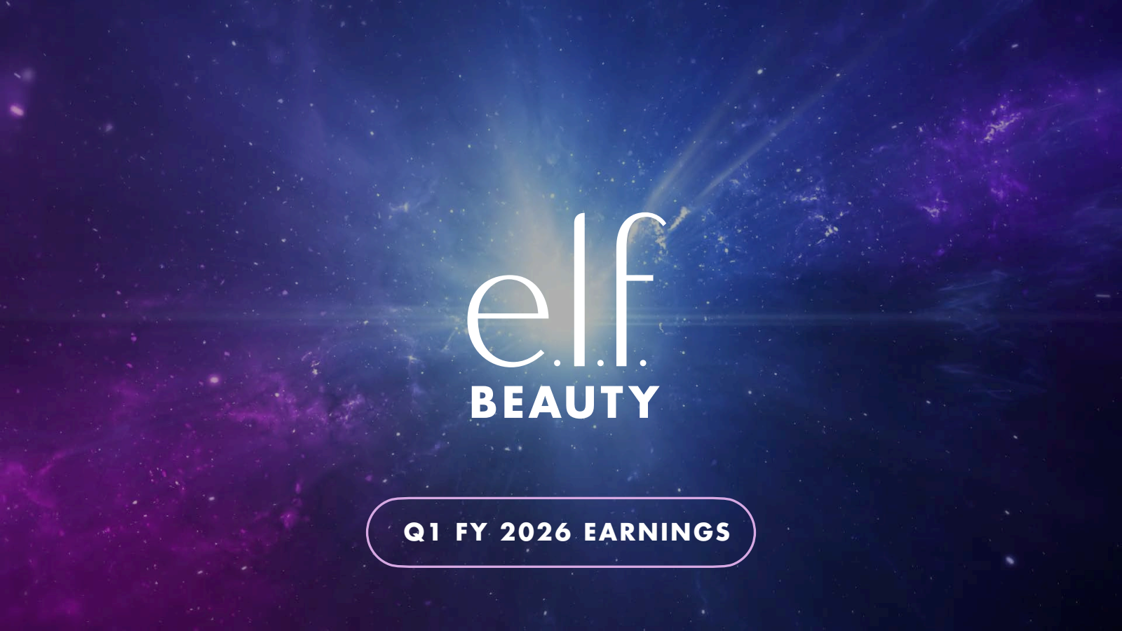 e.l.f. Beauty's Q1 2026 Slide Deck