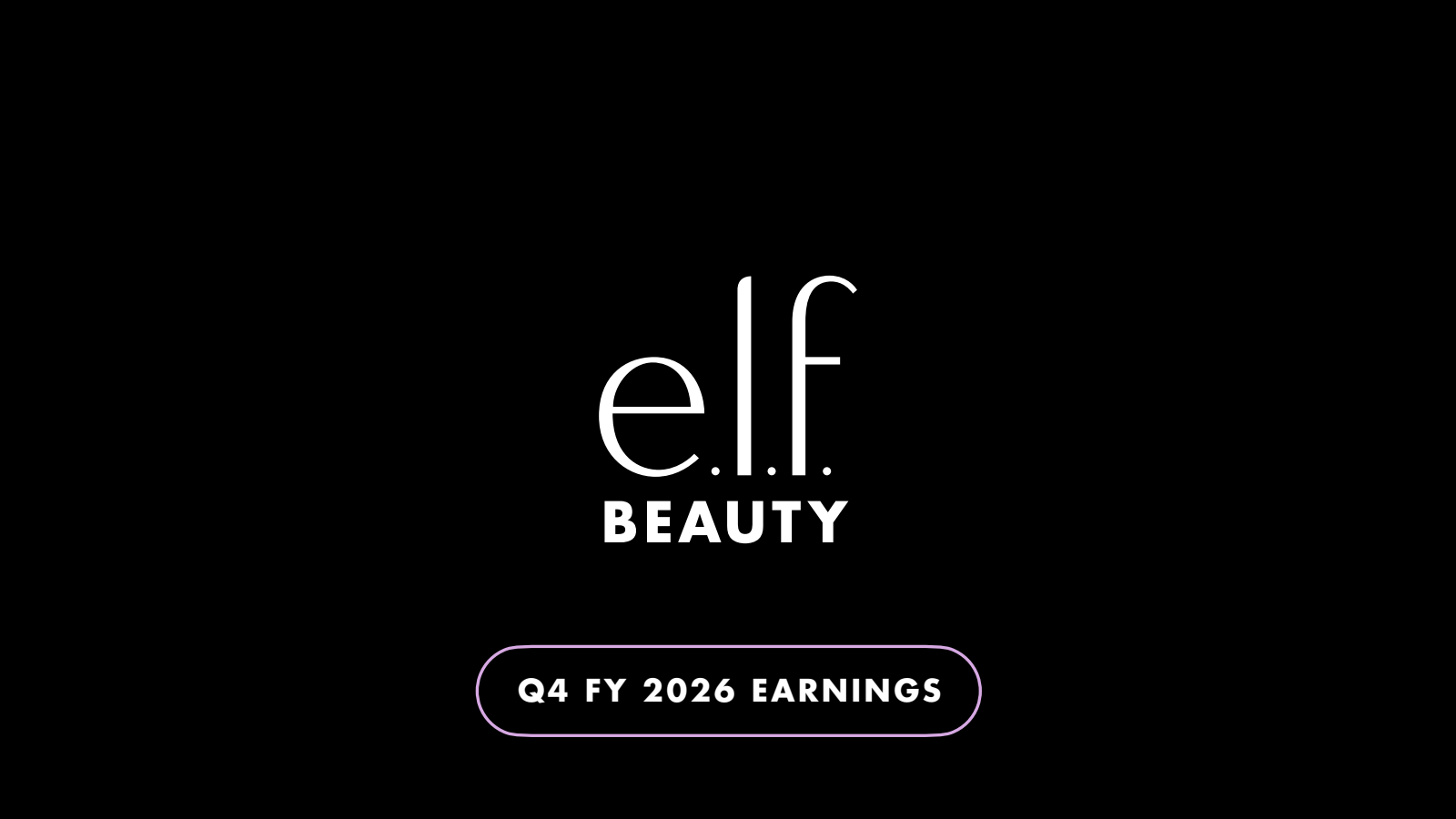 e.l.f. Beauty's Q4 2026 Slide Deck