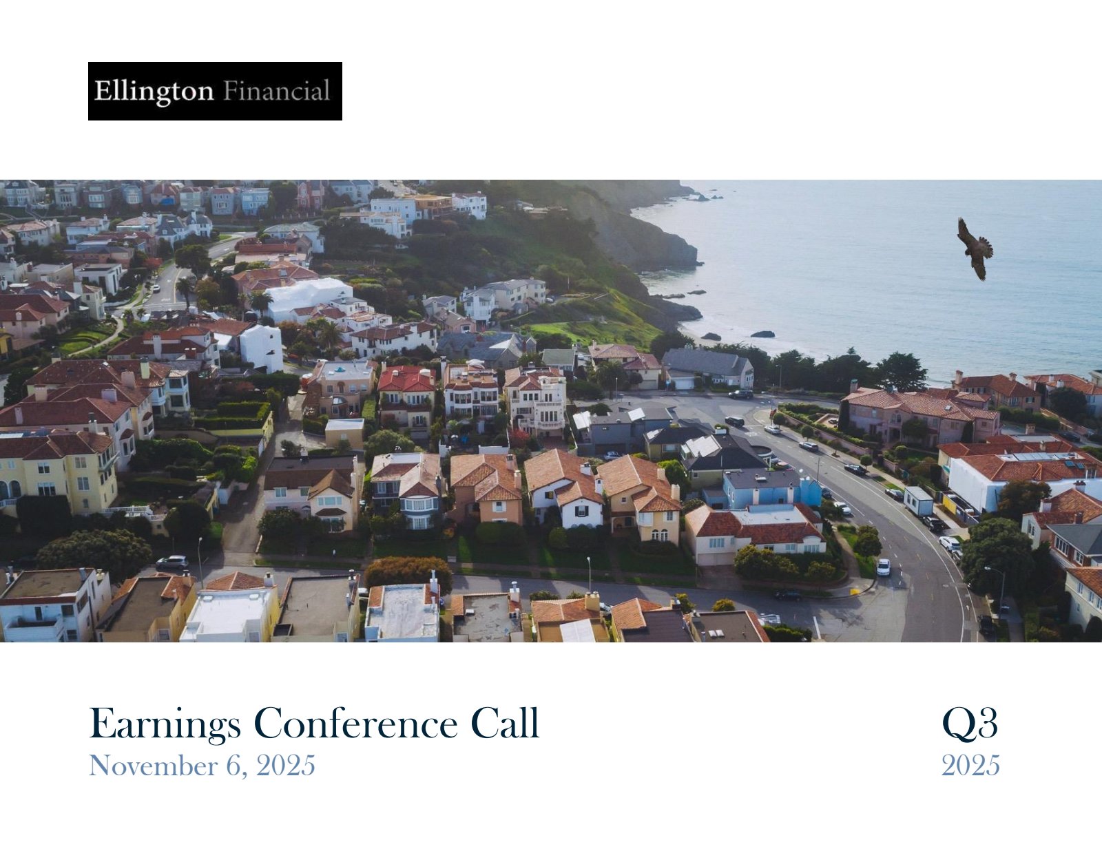 Ellington Financial's Q3 2025 Slide Deck