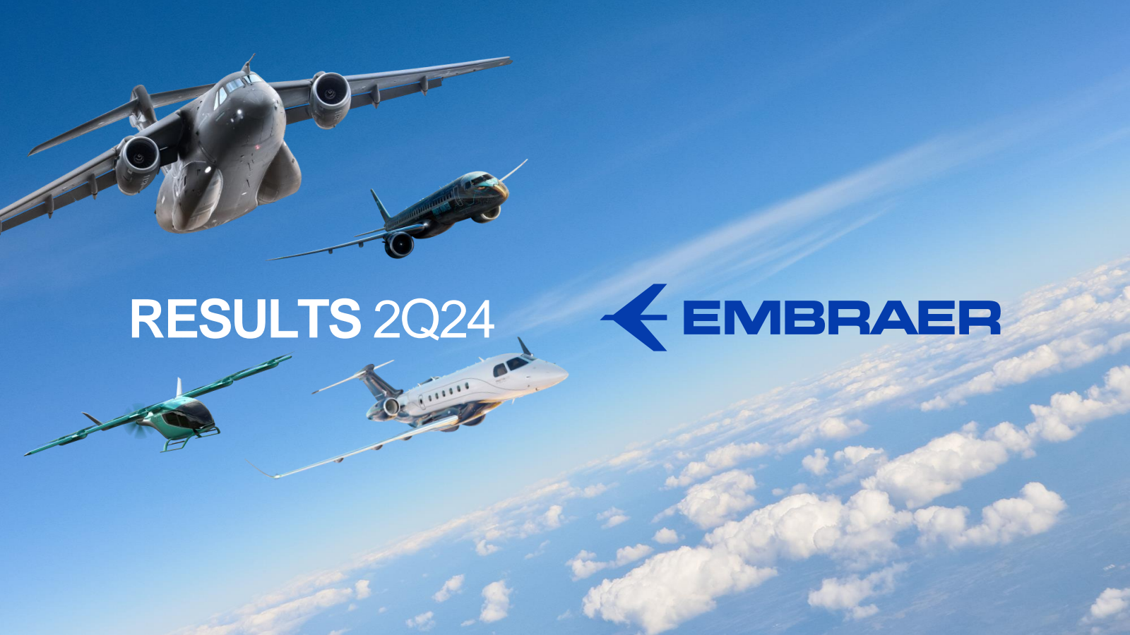 Embraer's Q2 2024 Slide Deck