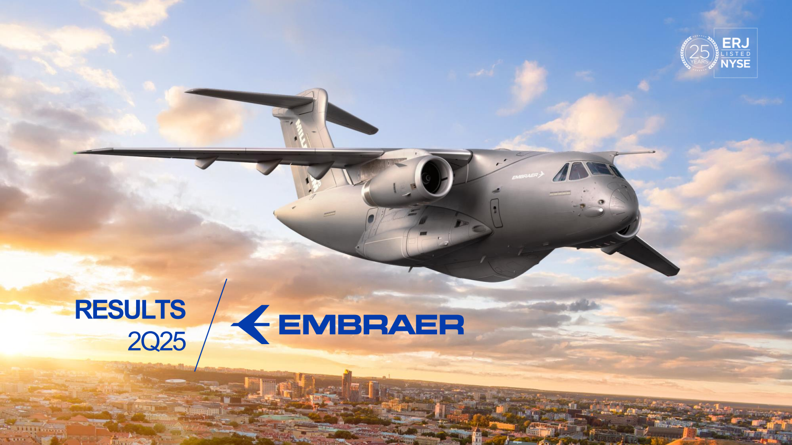 Embraer-Empresa Brasileira de Aeronautica's Q2 2025 Slide Deck