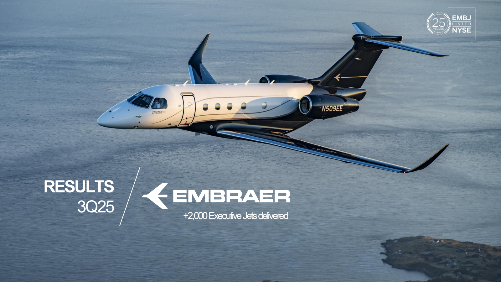 Embraer-Empresa Brasileira de Aeronautica's Q3 2025 Slide Deck