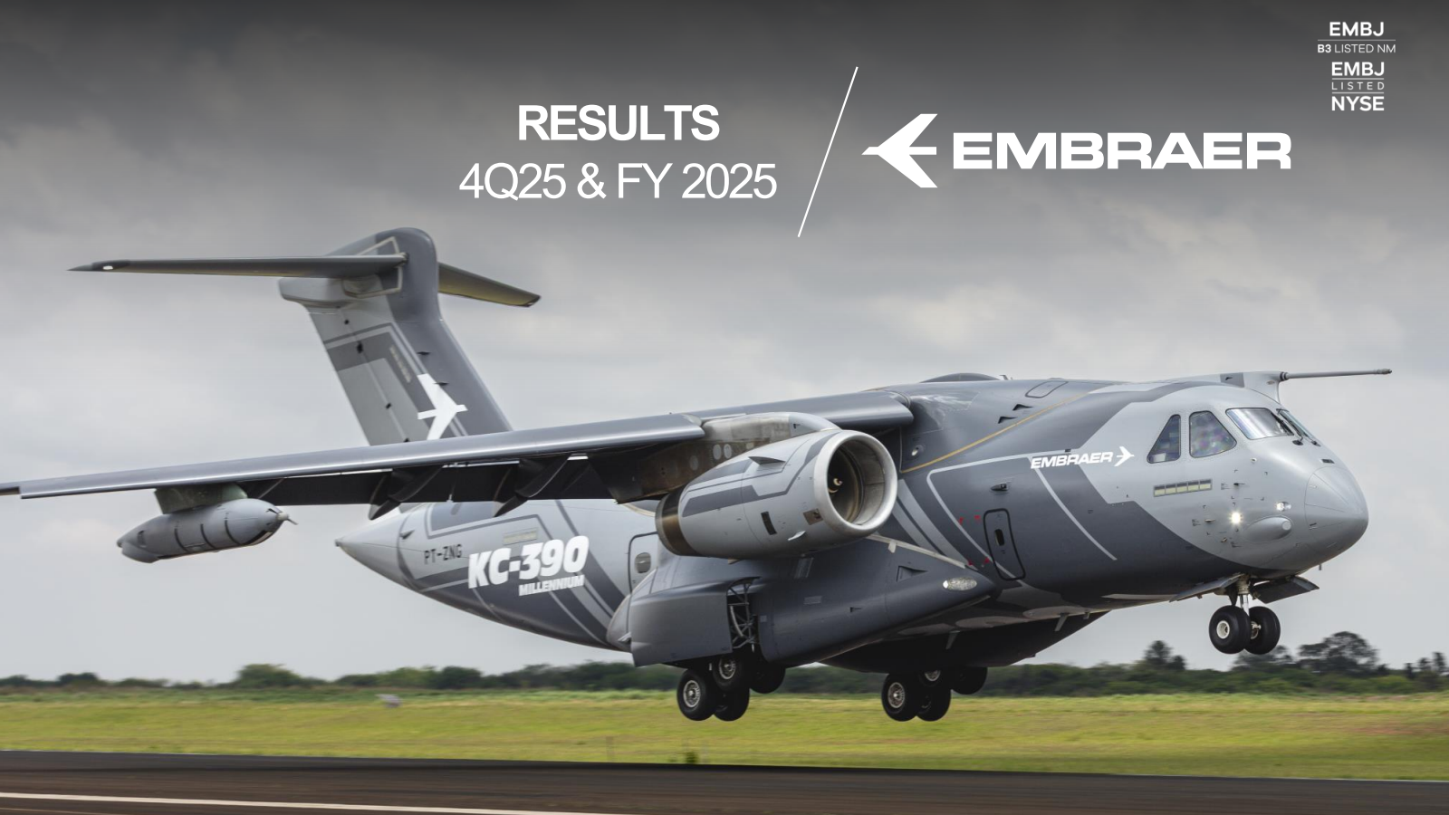 Embraer-Empresa Brasileira de Aeronautica's Q4 2025 Slide Deck