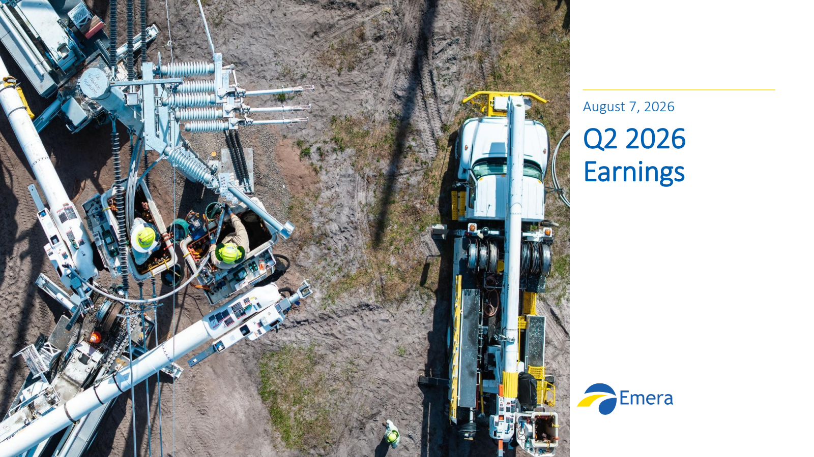 Emera's Q2 2026 Slide Deck