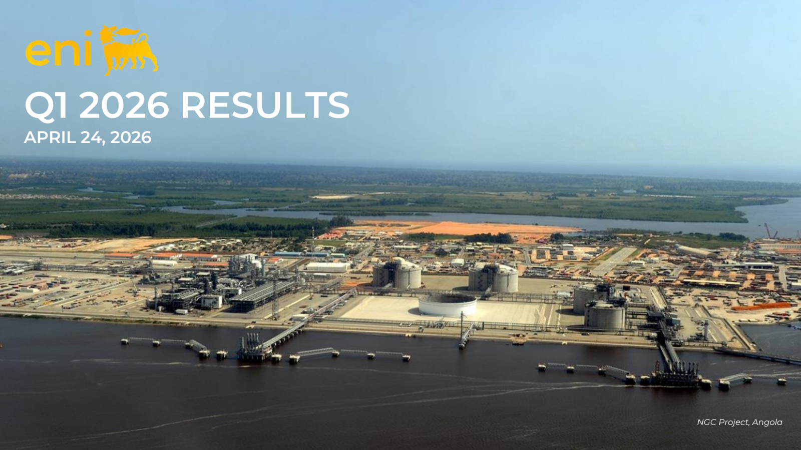 ENI's Q1 2026 Slide Deck