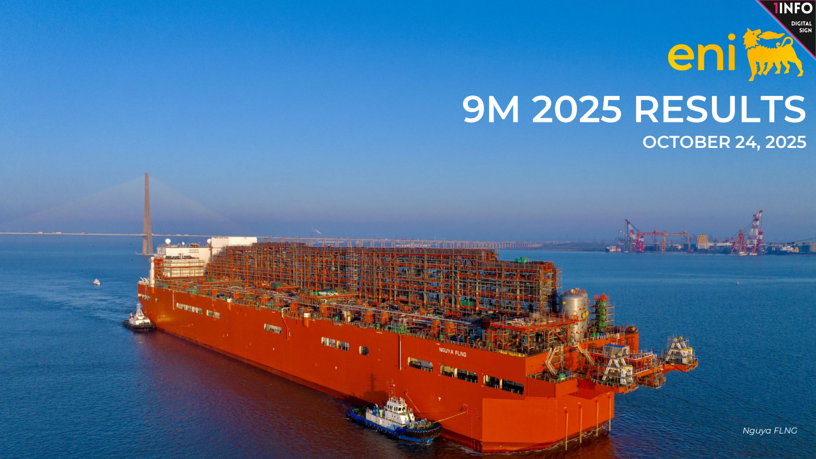 ENI's Q3 2025 Slide Deck