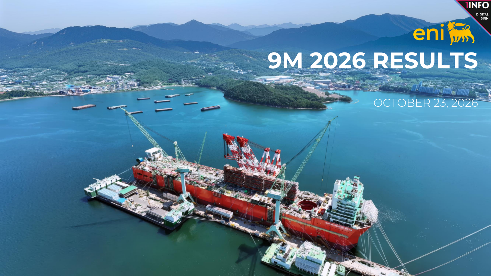 ENI's Q3 2026 Slide Deck