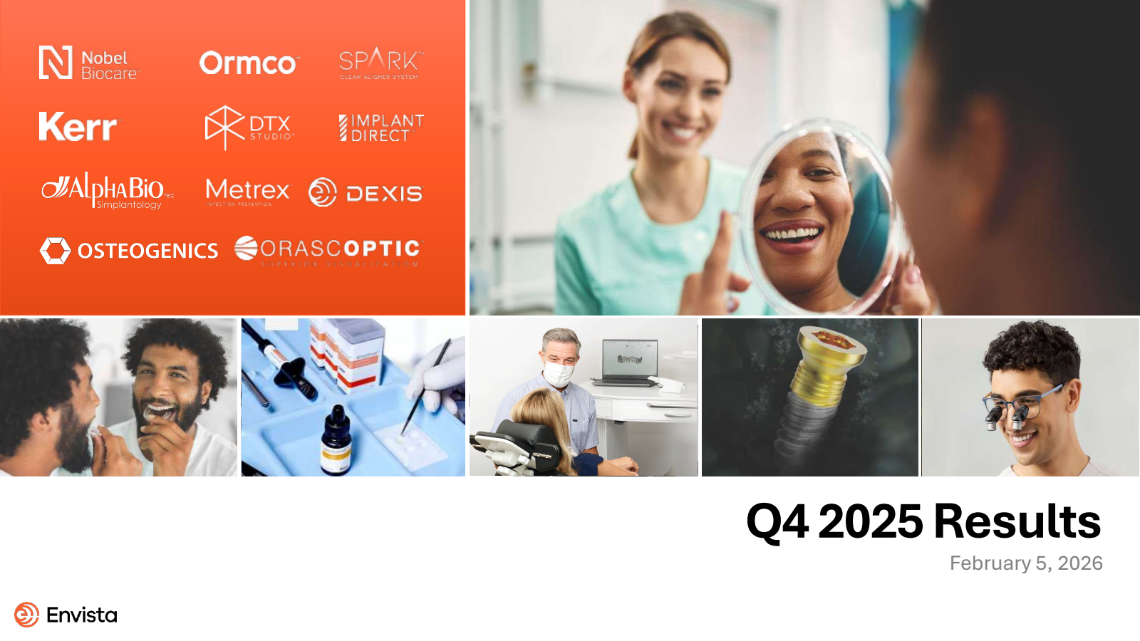Envista's Q4 2025 Slide Deck