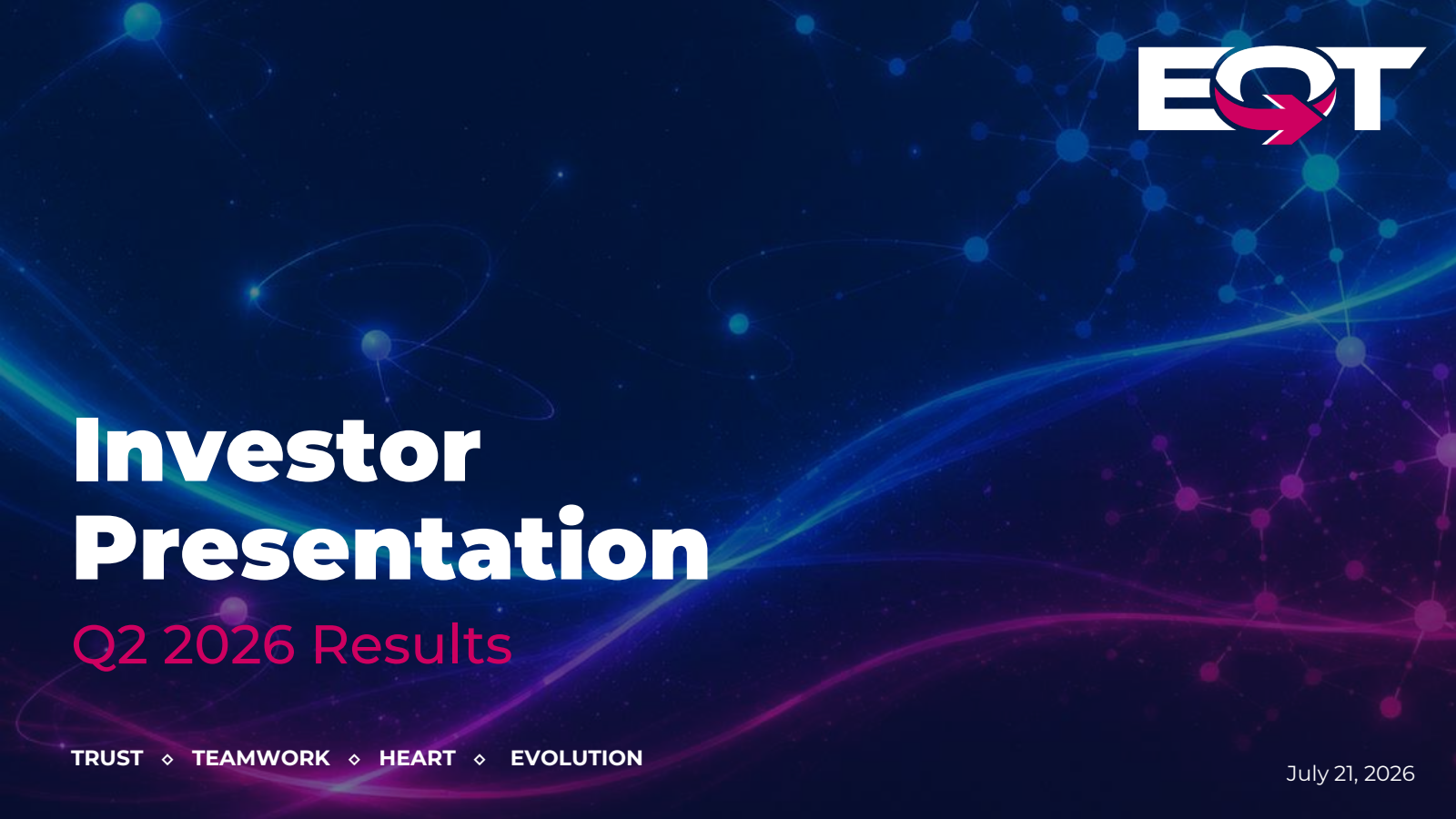 EQT's Q2 2026 Slide Deck