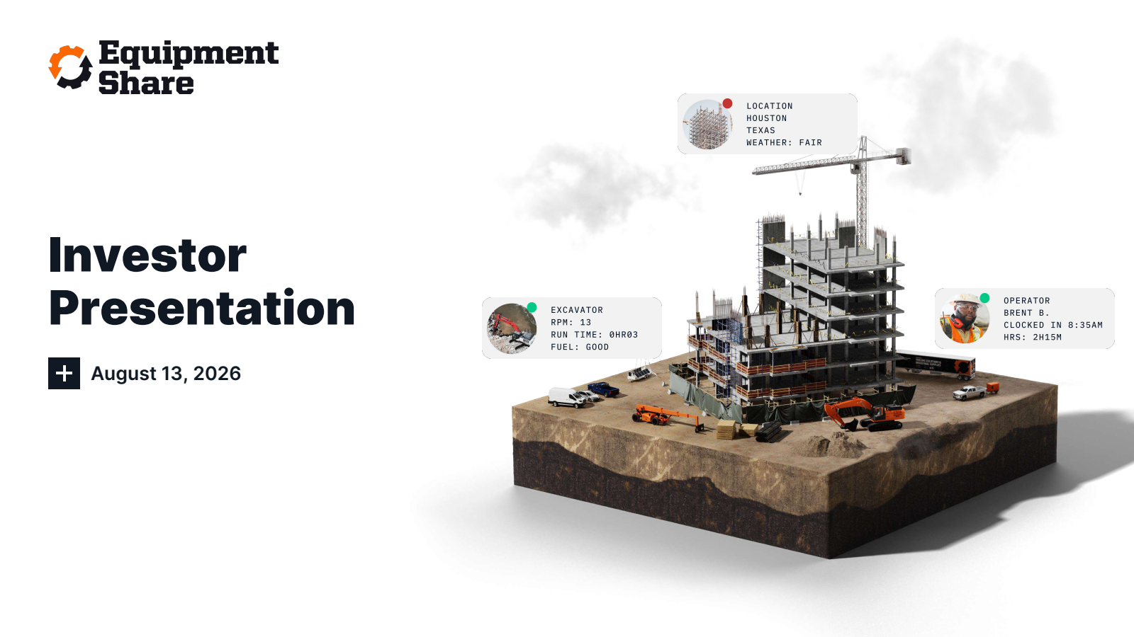 EquipmentShare.com's Q2 2026 Slide Deck