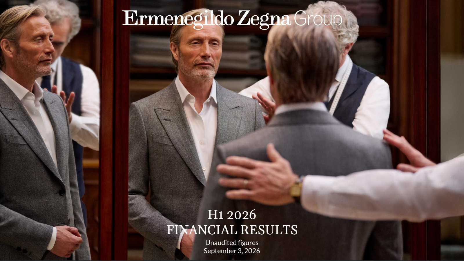 Ermenegildo Zegna's H1 2026 Slide Deck