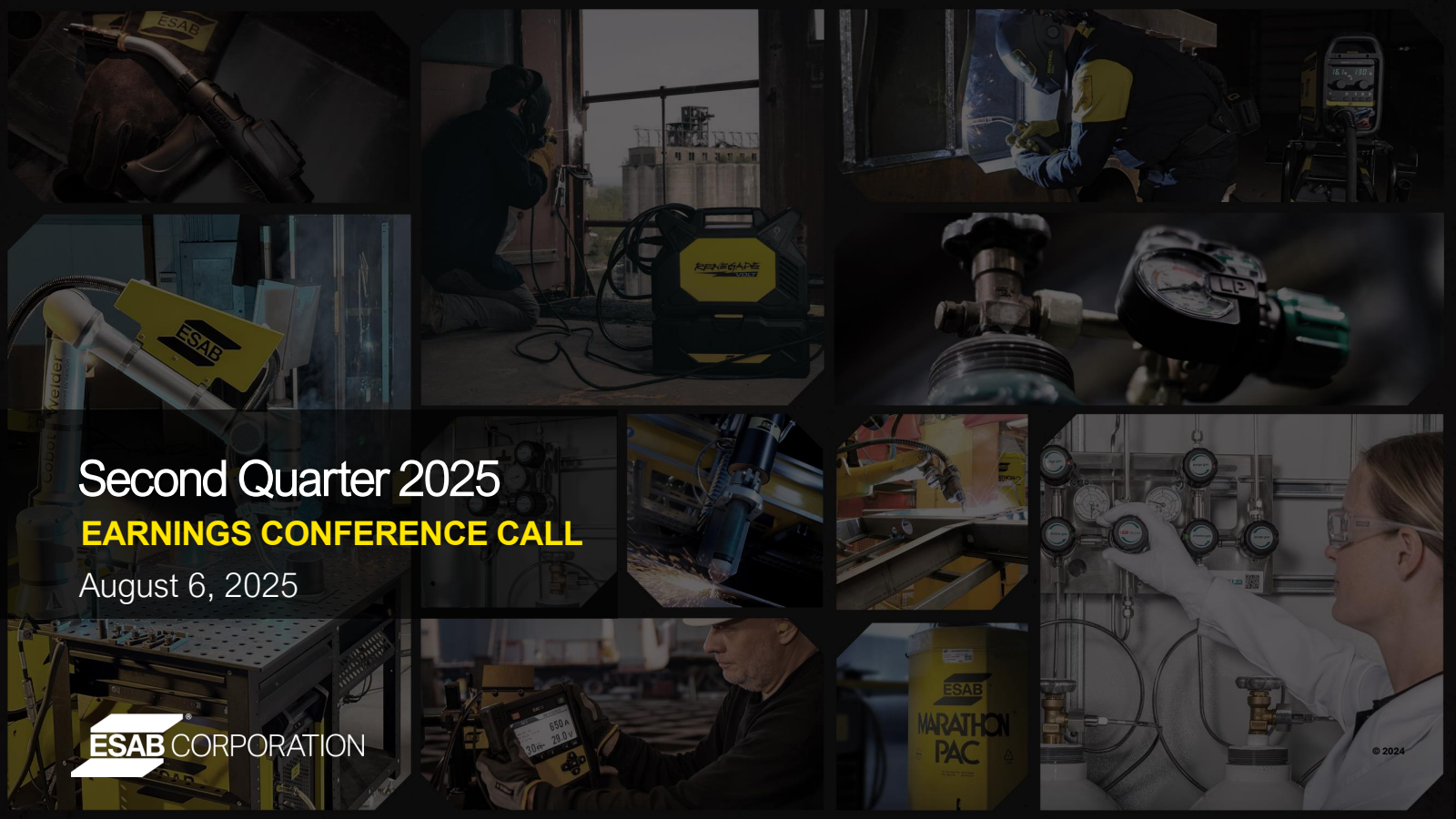 ESAB's Q2 2025 Slide Deck