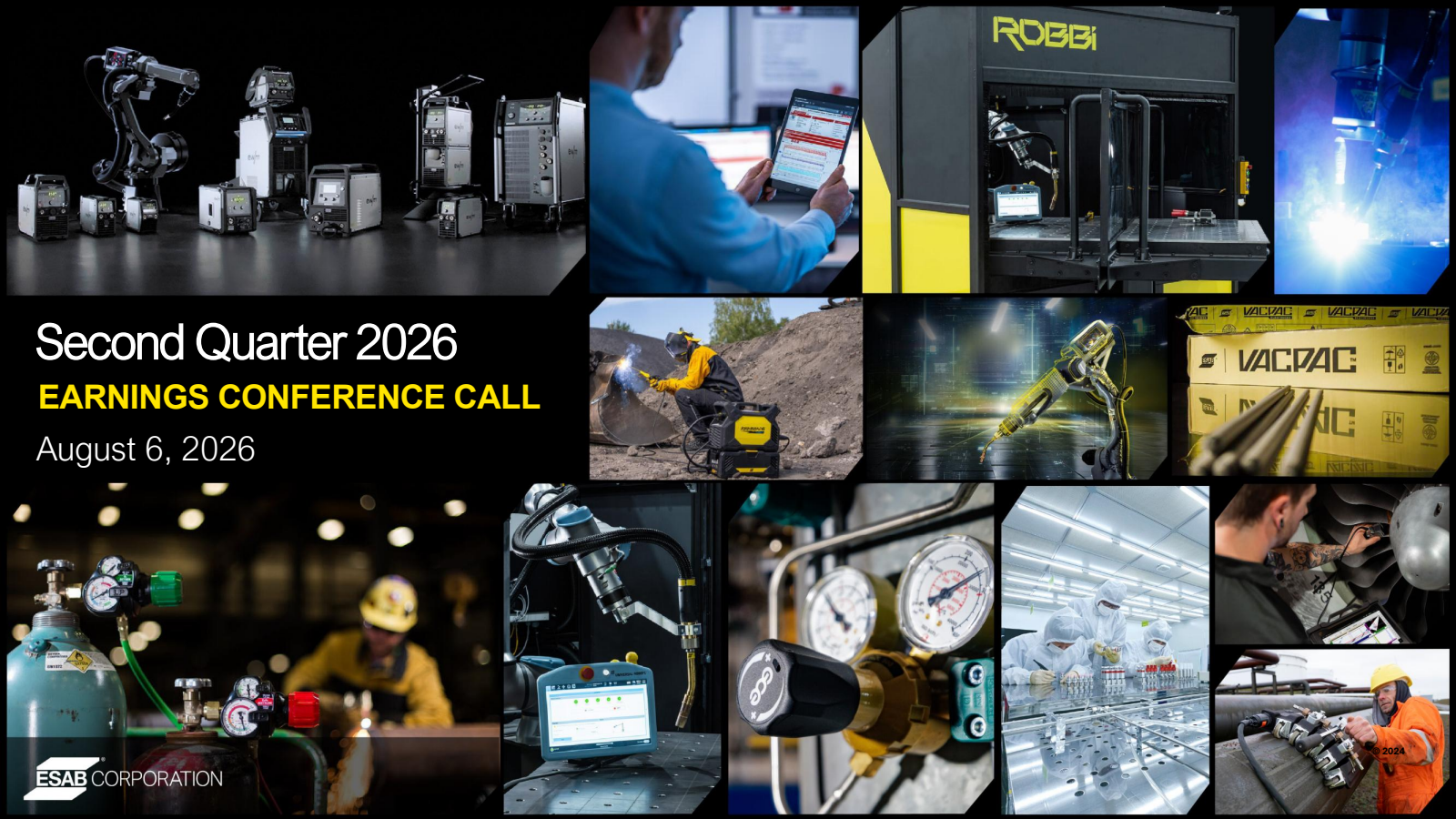 ESAB's Q2 2026 Slide Deck