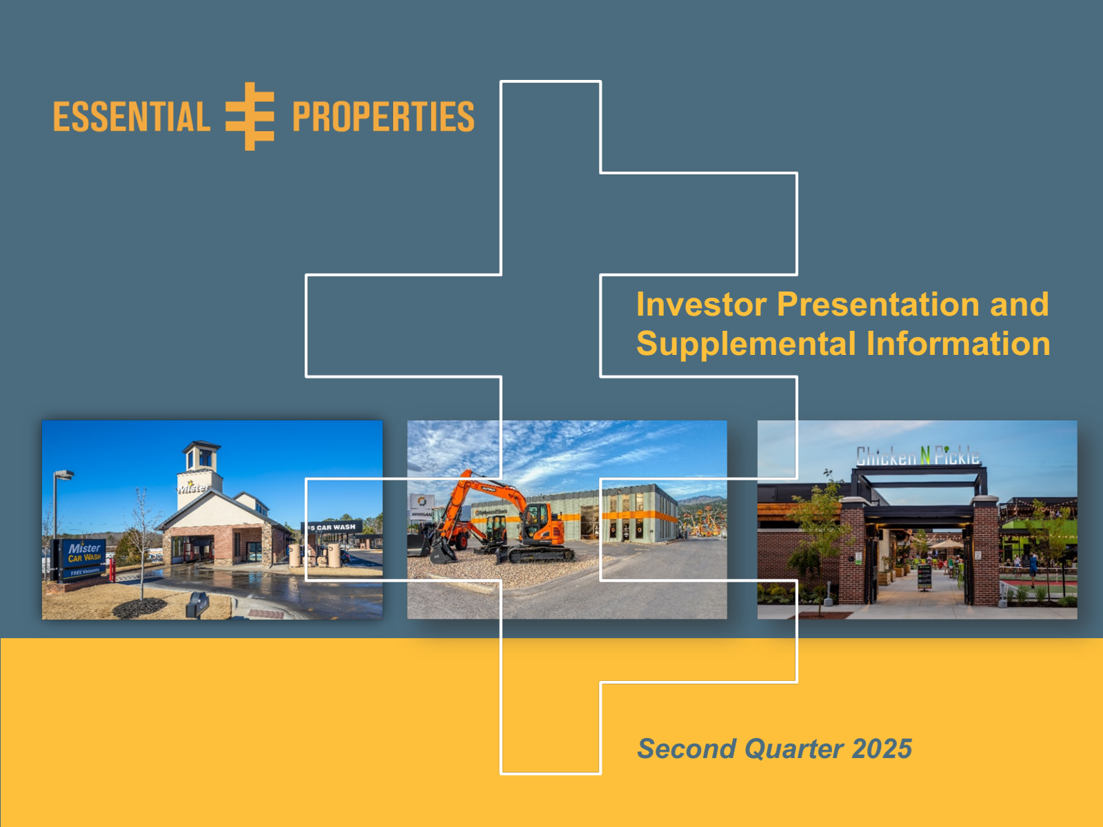 Essential Properties Realty Trust's Q2 2025 Slide Deck