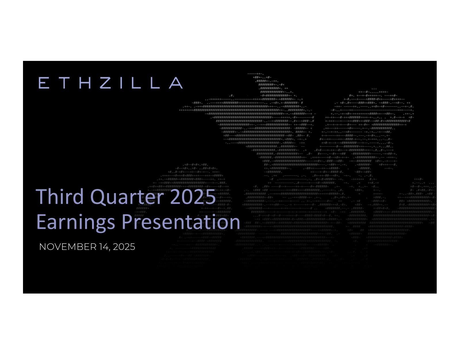 Flag Ship Acquisition's Q3 2025 Slide Deck