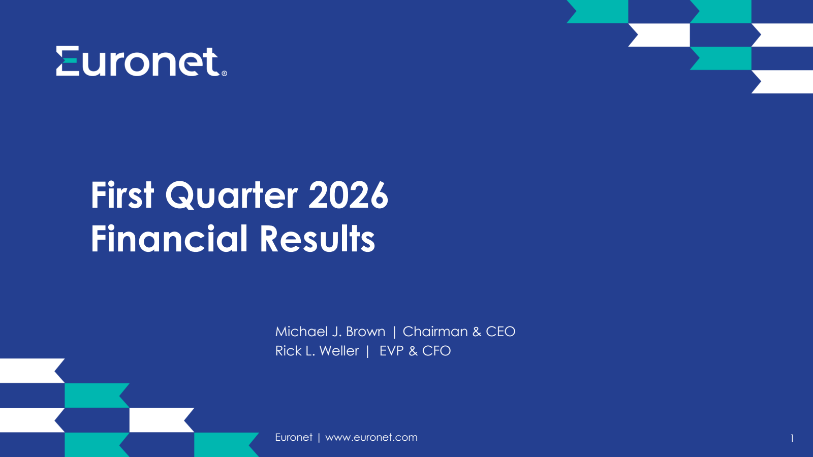Euronet Worldwide's Q1 2026 Slide Deck