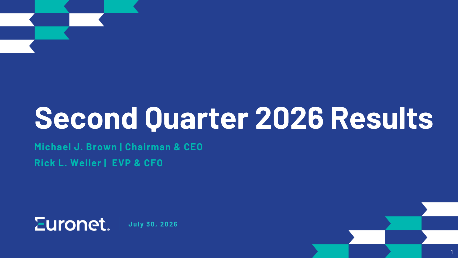Euronet Worldwide's Q2 2026 Slide Deck