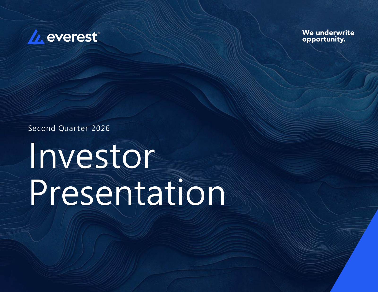 Everest Group's Q2 2026 Slide Deck