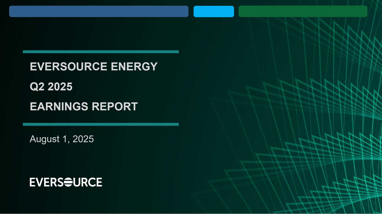 Eversource Energy's Q2 2025 Slide Deck