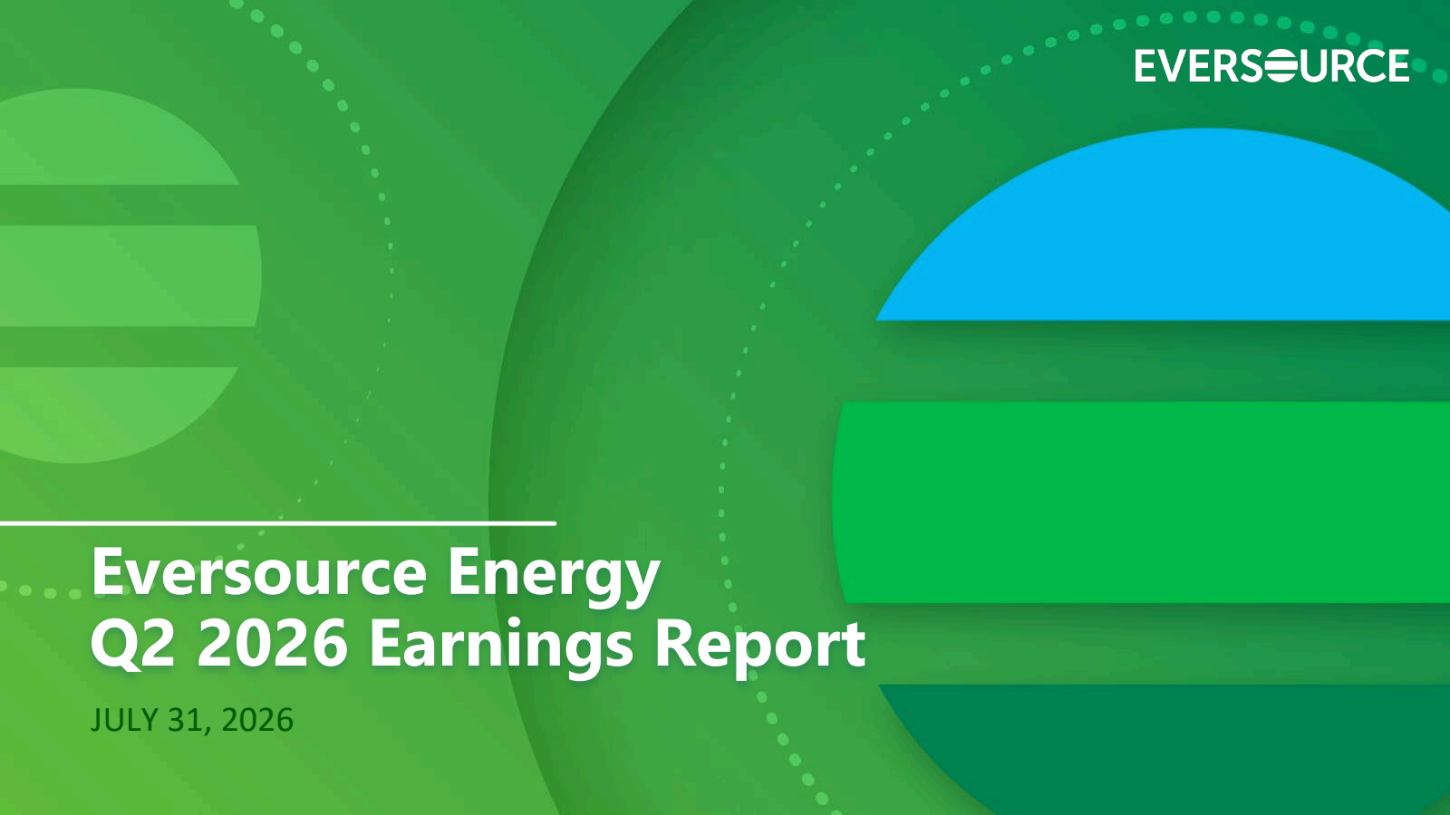Eversource Energy's Q2 2026 Slide Deck